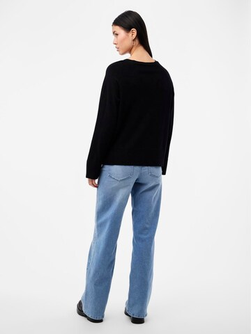 PIECES Pullover 'PCSIA' in Schwarz