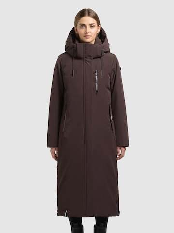 Manteau d’hiver 'Lofi4' khujo en violet : devant