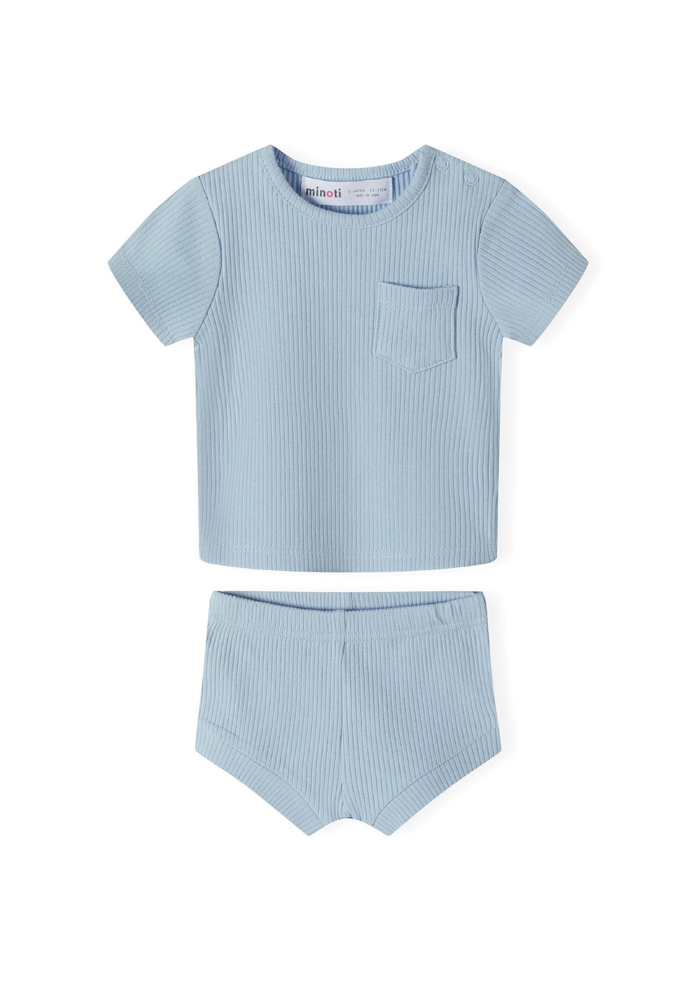 MINOTI Set in Blauw: voorkant