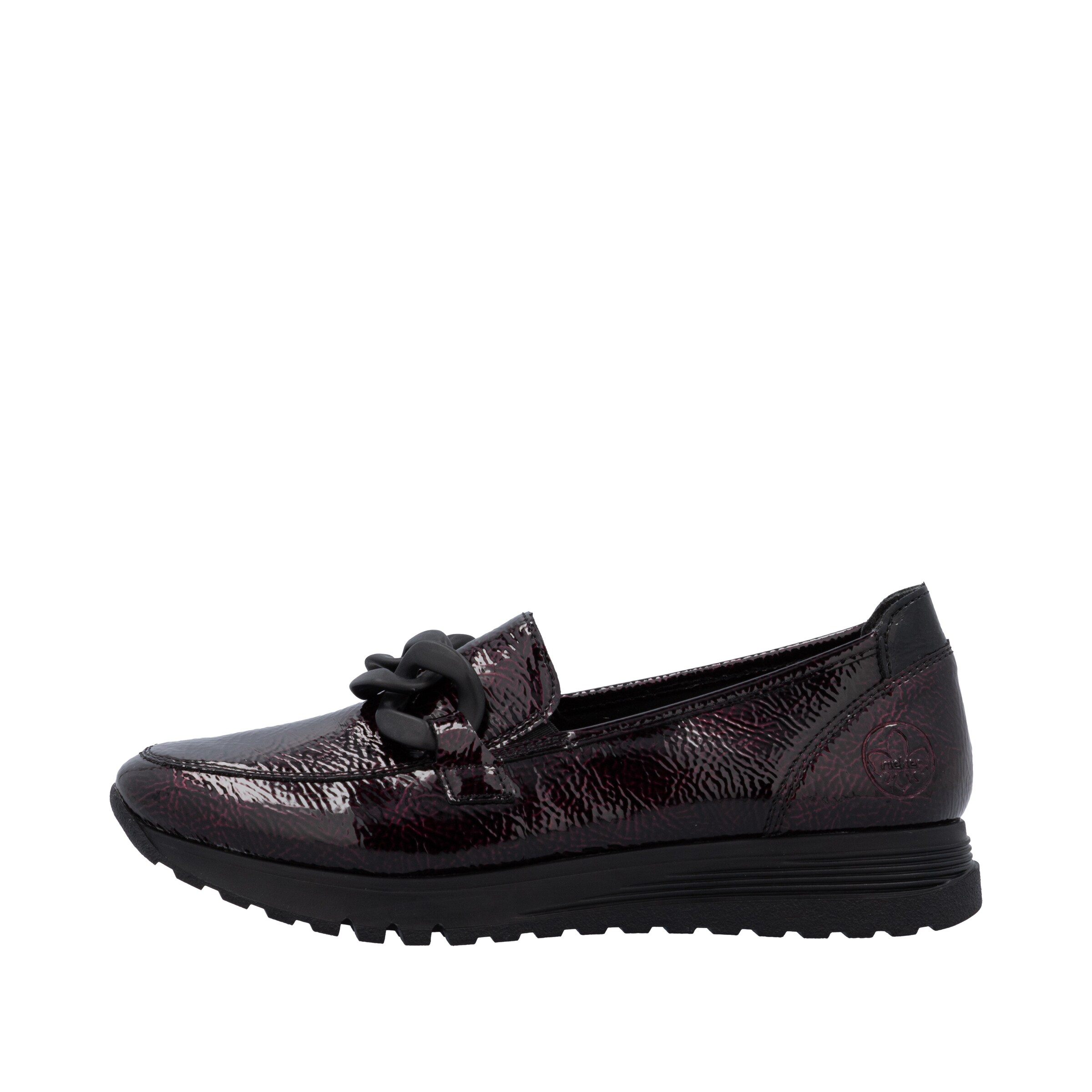 Chaussure basse Rieker en rouge