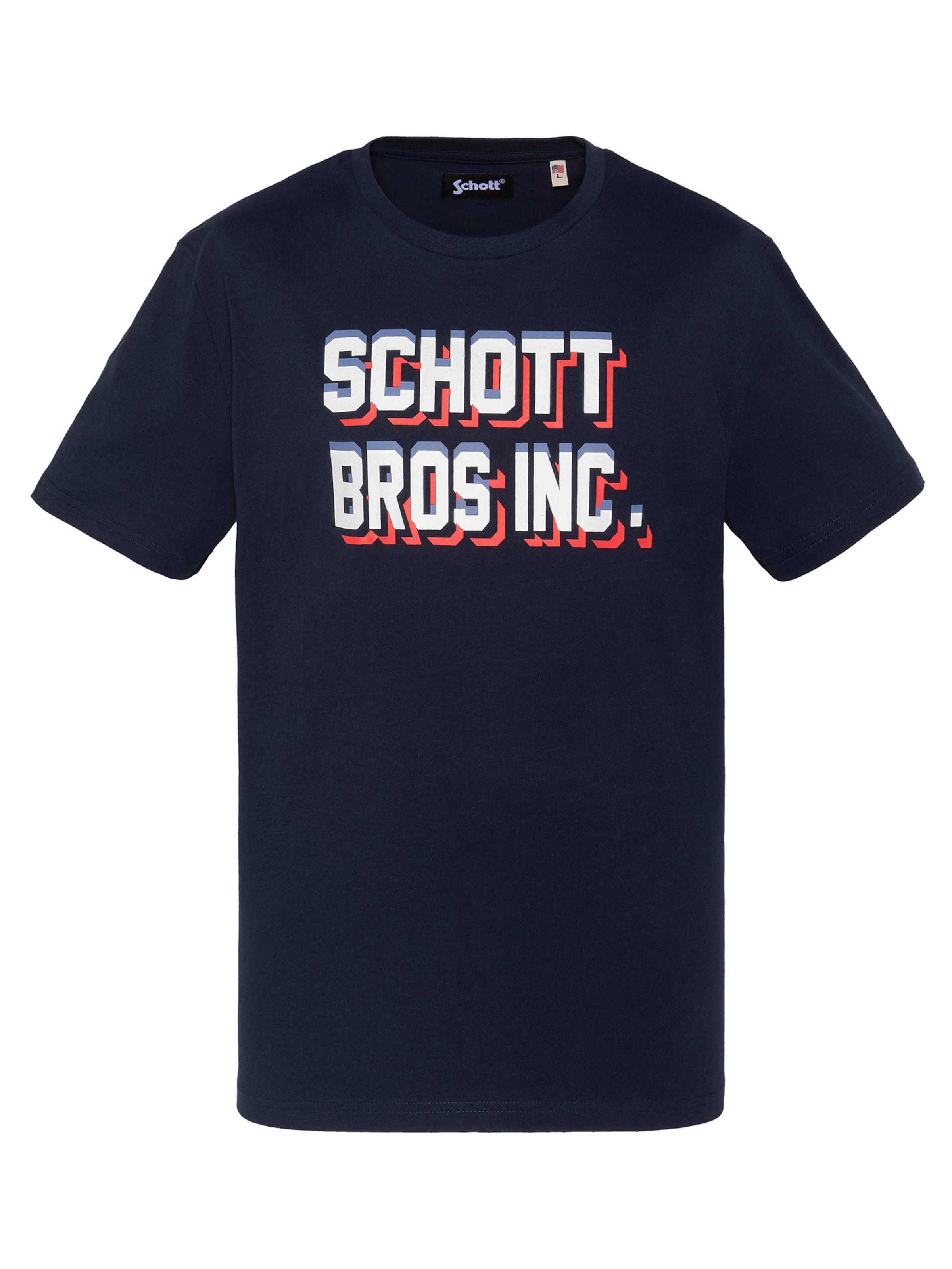 Schott NYC Shirt‌‌‌‌‌‌‌ in XXL/Regular in navy, Produktansicht
