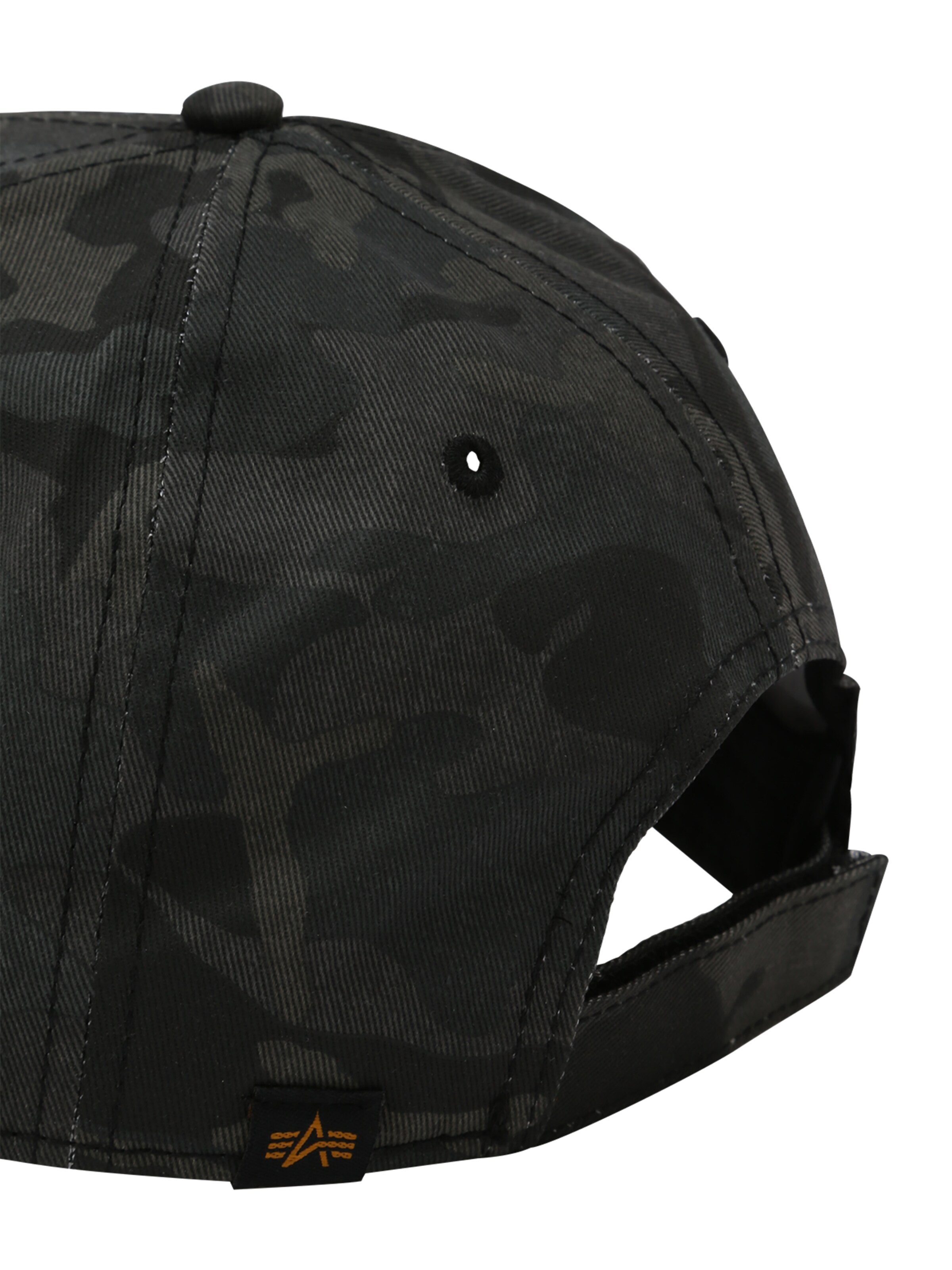 ALPHA INDUSTRIES Cap in Schwarz