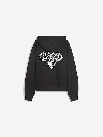 Veste de survêtement Bershka en noir
