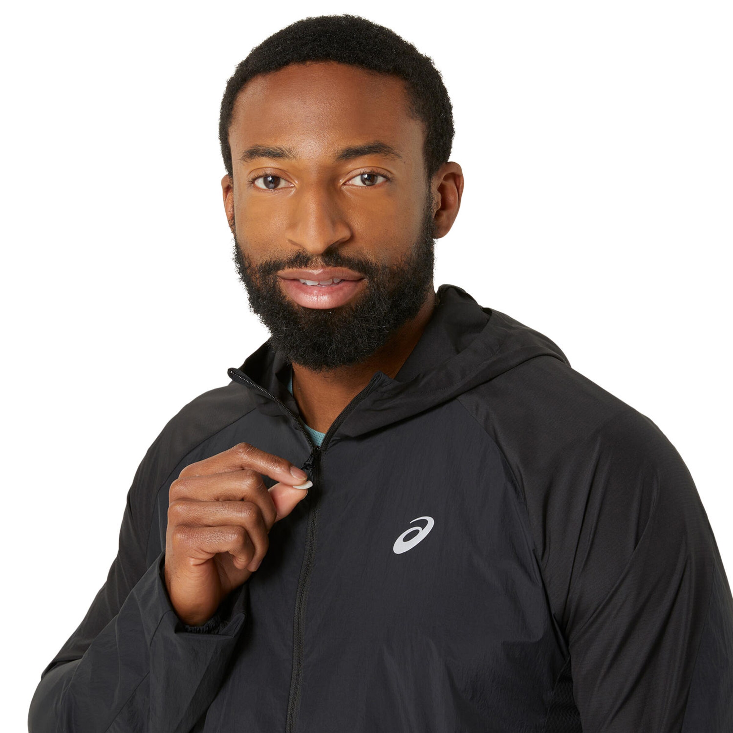 ASICS Athletic Jacket in Black
