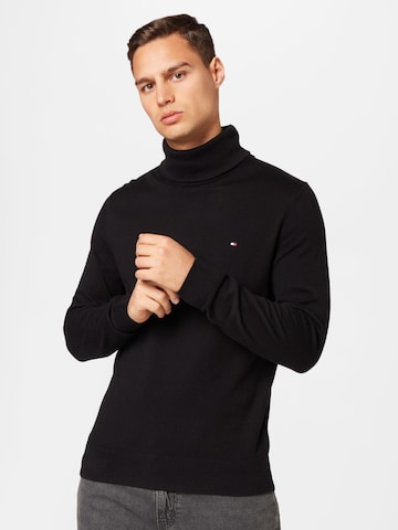 TOMMY HILFIGER Pullover in Schwarz: predná strana