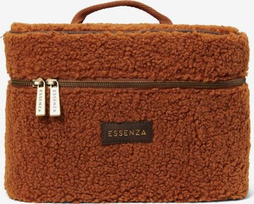 ESSENZA Toiletry Bag 'Tracy' in Brown: front