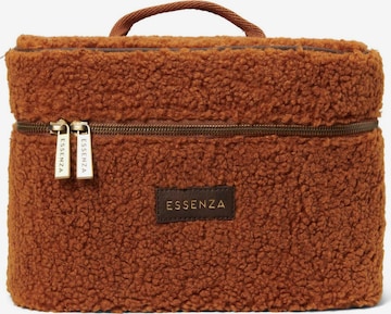 ESSENZA Toiletry Bag ' Tracy Teddy ' in Brown: front