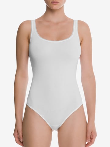 Body 'Jamaika' di Wolford in bianco