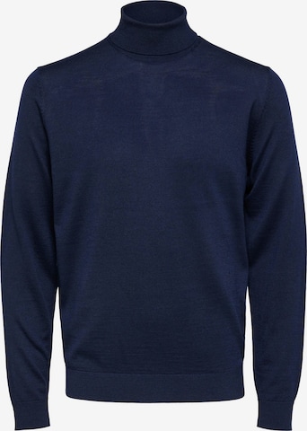 SELECTED HOMME Pullover i blå: forside