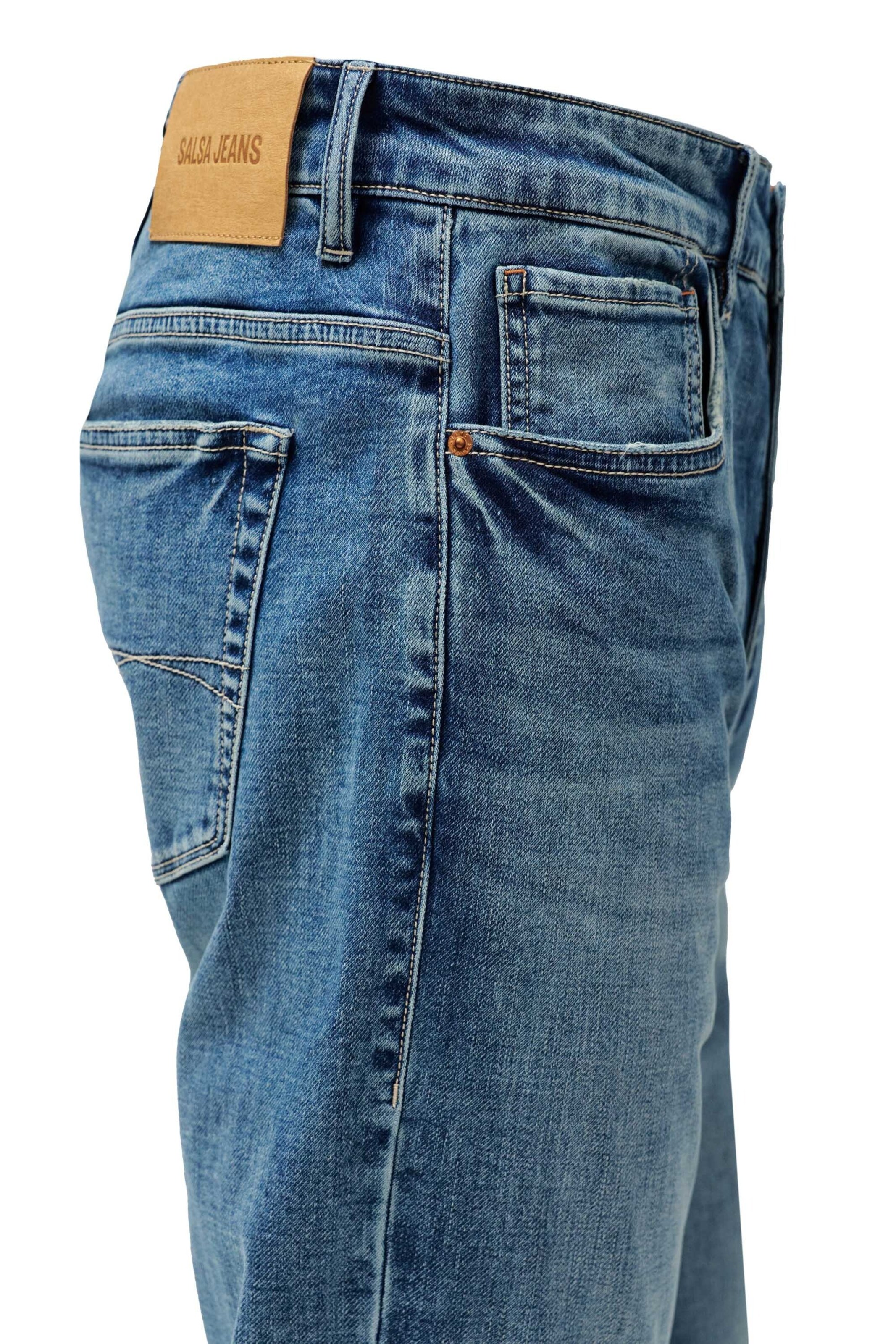 Salsa Jeans Slimfit Jeans in Blauw