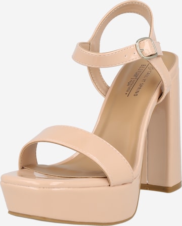 CALL IT SPRING Strap sandal 'GRETCHEN' in Beige: front