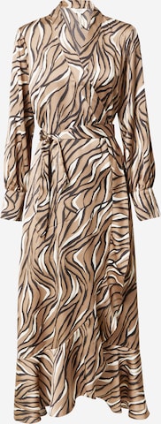 OBJECT Dress 'PAPAYA' in Brown: front