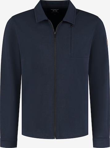 Travelin Fleece jacket 'Njord' in Blue: front