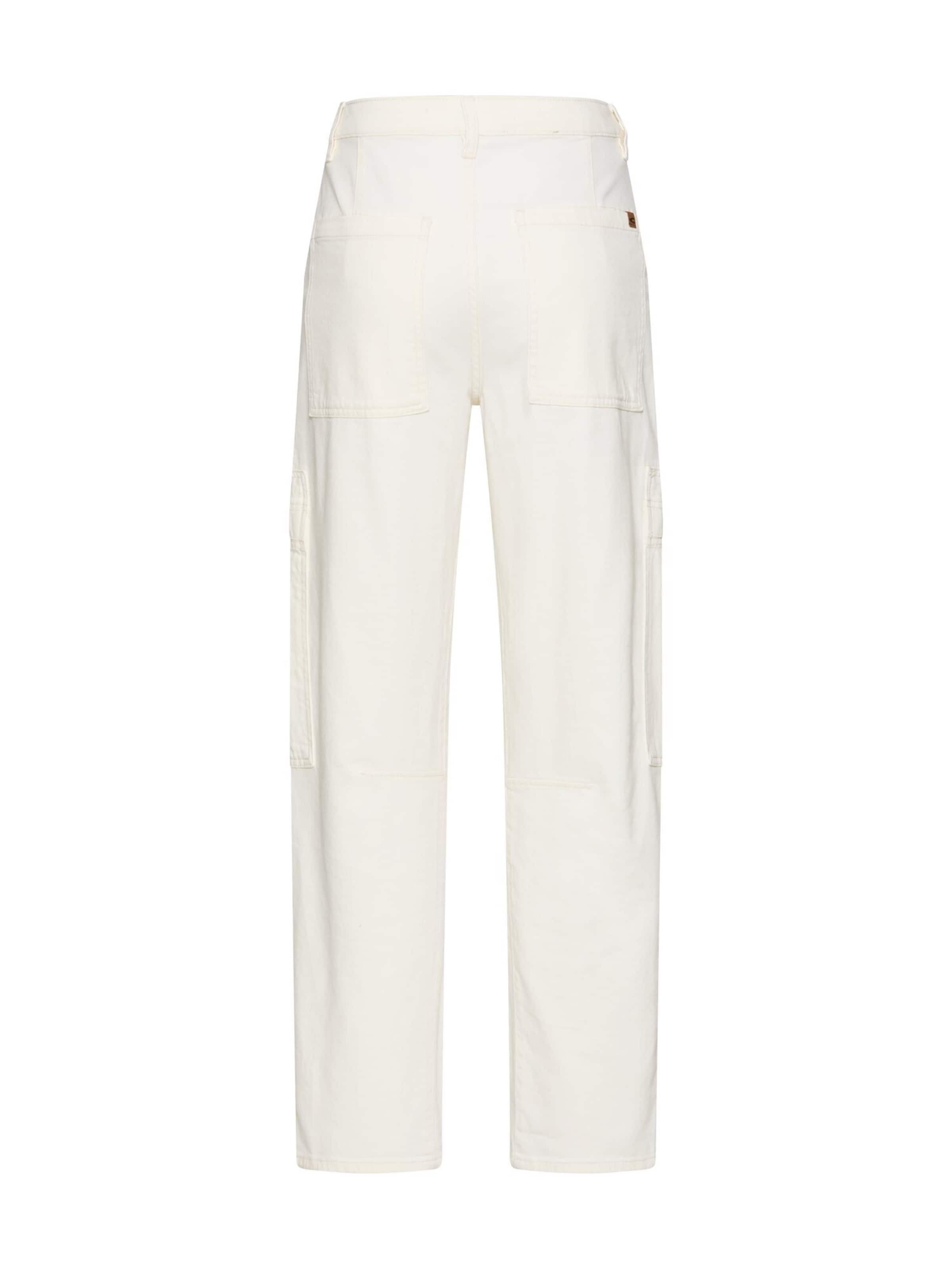CAMEL ACTIVE Loosefit Hose in Weiß