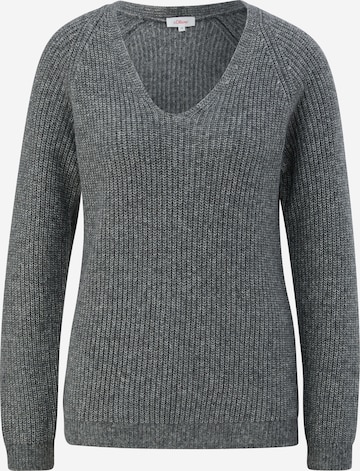 Pull-over s.Oliver en gris : devant