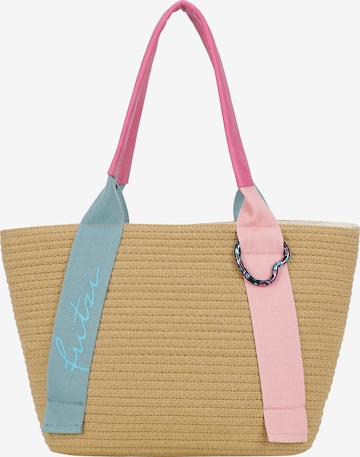 Cabas 'Happy Summer' Fritzi aus Preußen en marron : devant