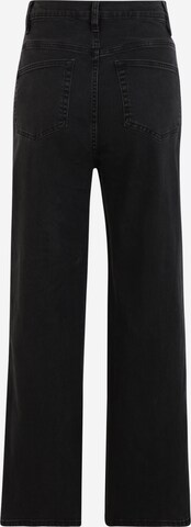 SISTERS POINT Wide leg Jeans 'OWI' in Black