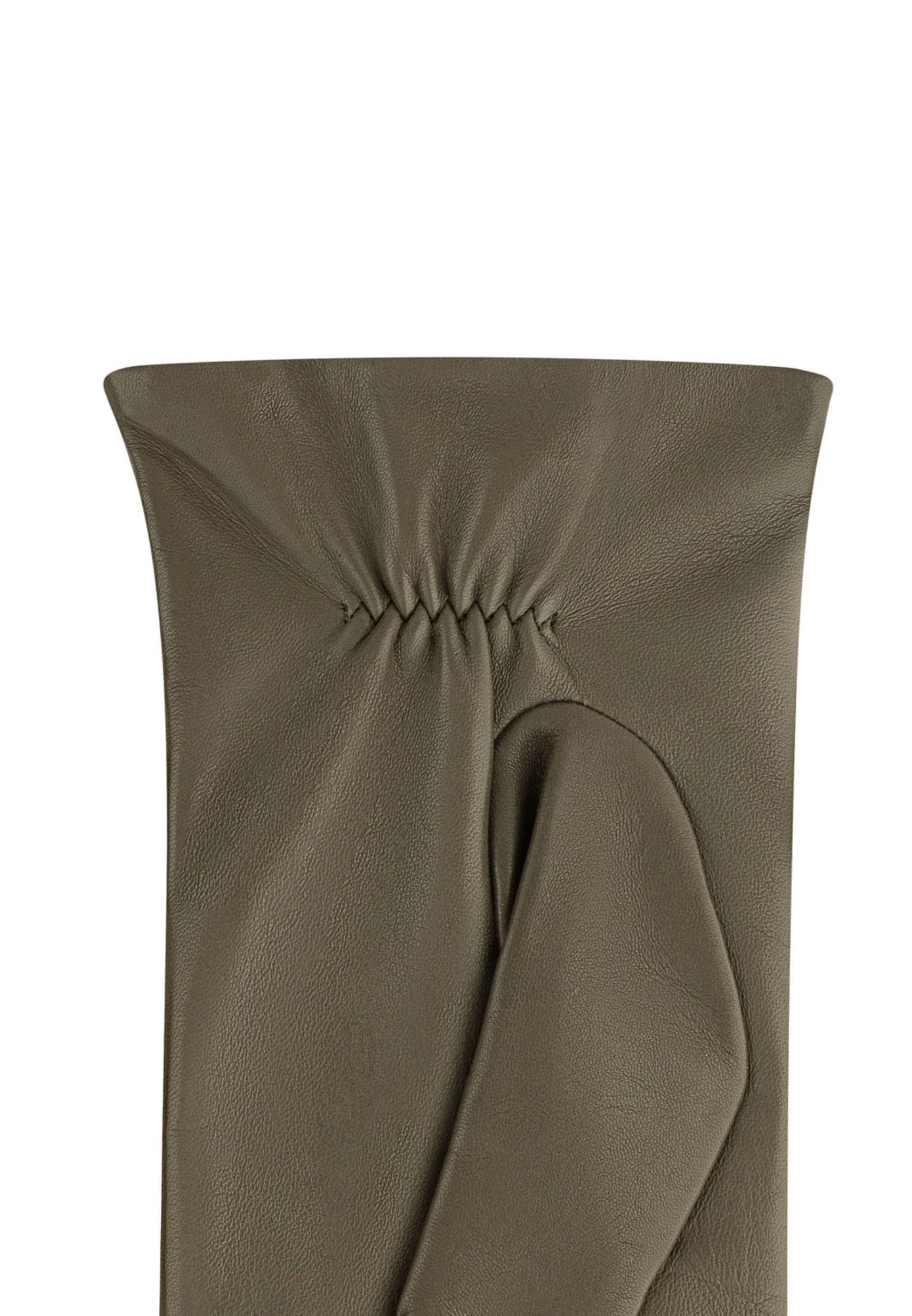 Roeckl Full Finger Gloves 'DOVER' in Green