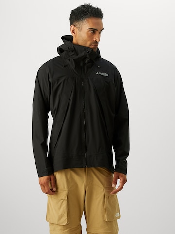 juoda COLUMBIA Laisvalaikio striukė 'Northwest Explorer™ 3L': priekis