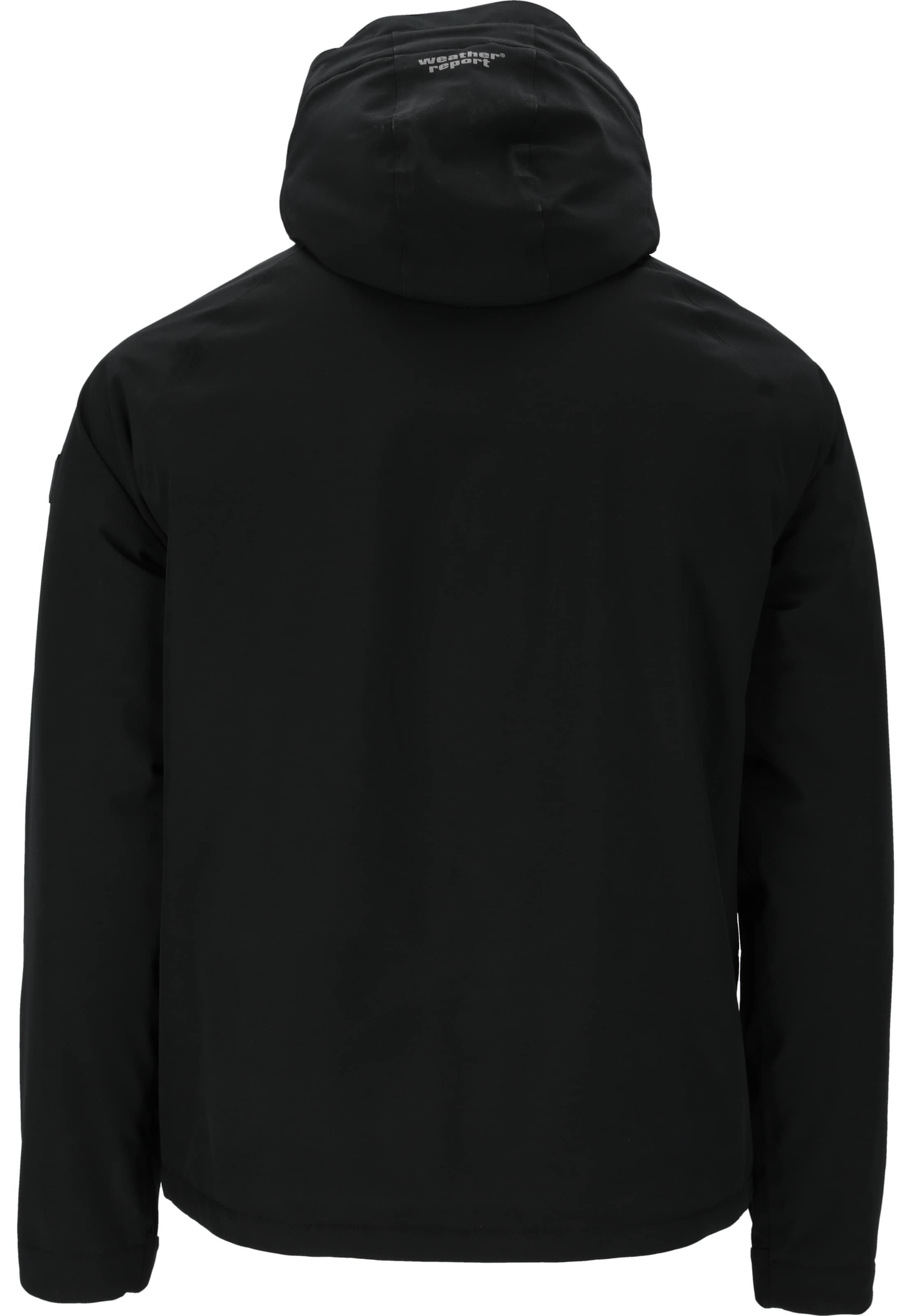 Weather Report Jacke 'Brennon' in Schwarz