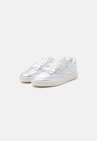Reebok Matalavartiset tennarit 'CLUB C 85' värissä hopea