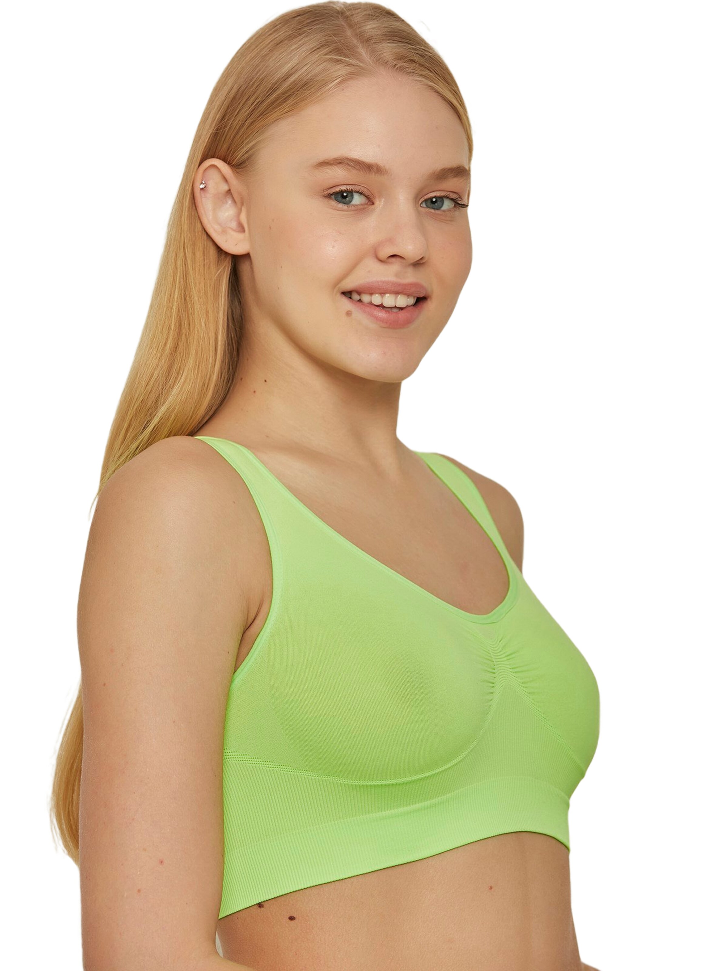 C&City Bustier BH in Grün: Vorderseite