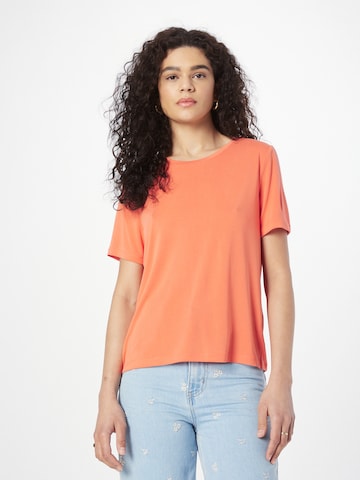 OBJECT Shirt 'Annie' in Oranje: voorkant