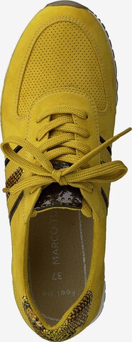 Sneaker low de la MARCO TOZZI pe galben