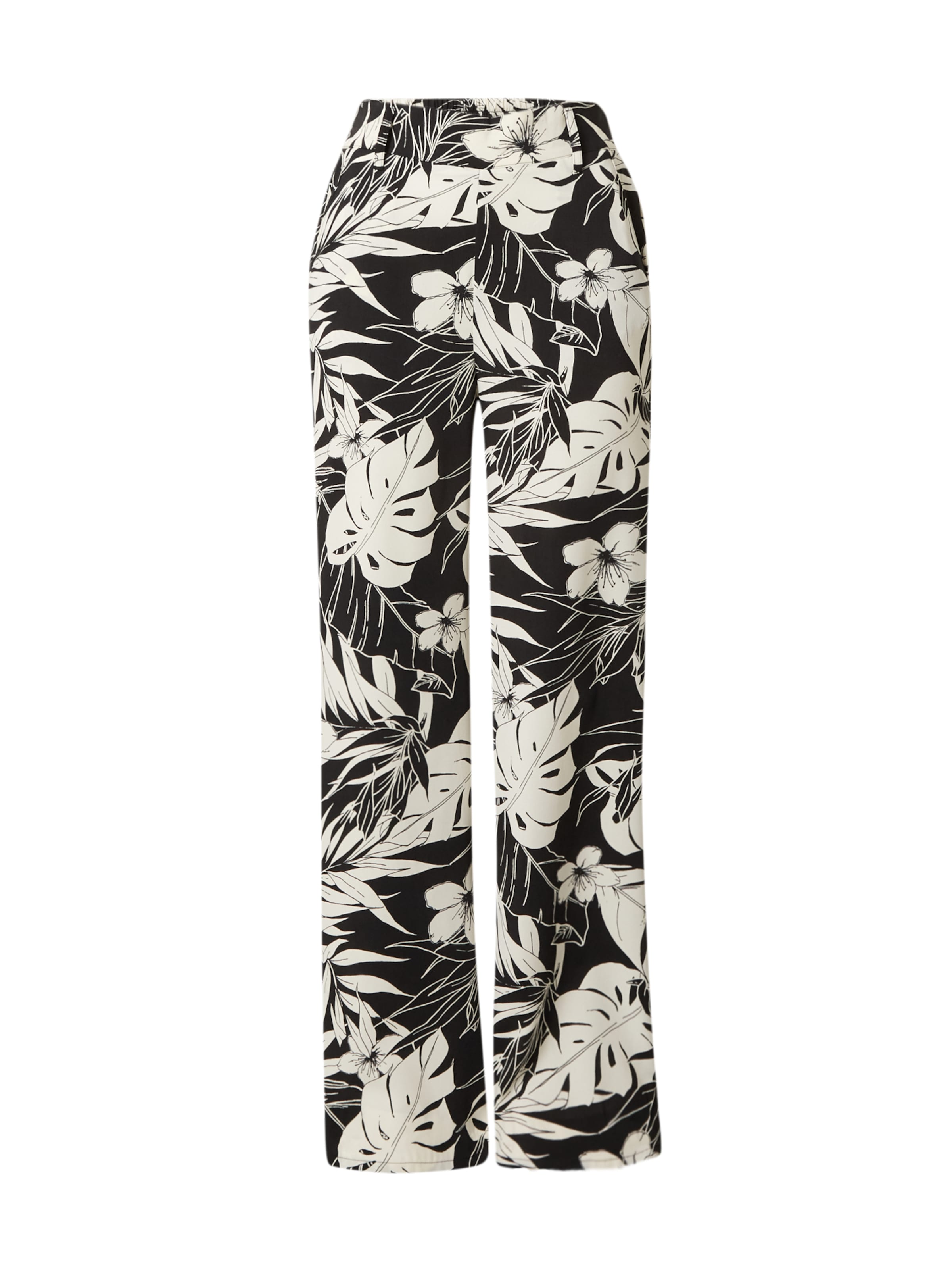 Tally Weijl Bootcut Nadrág - fekete: elől