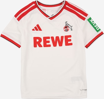 balta ADIDAS PERFORMANCE Sportiniai marškinėliai '1. FC Koeln 26/27': priekis