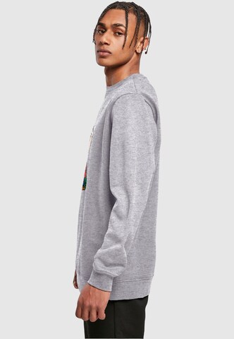 Merchcode Sweatshirt 'Peanuts Wreath' in Grey