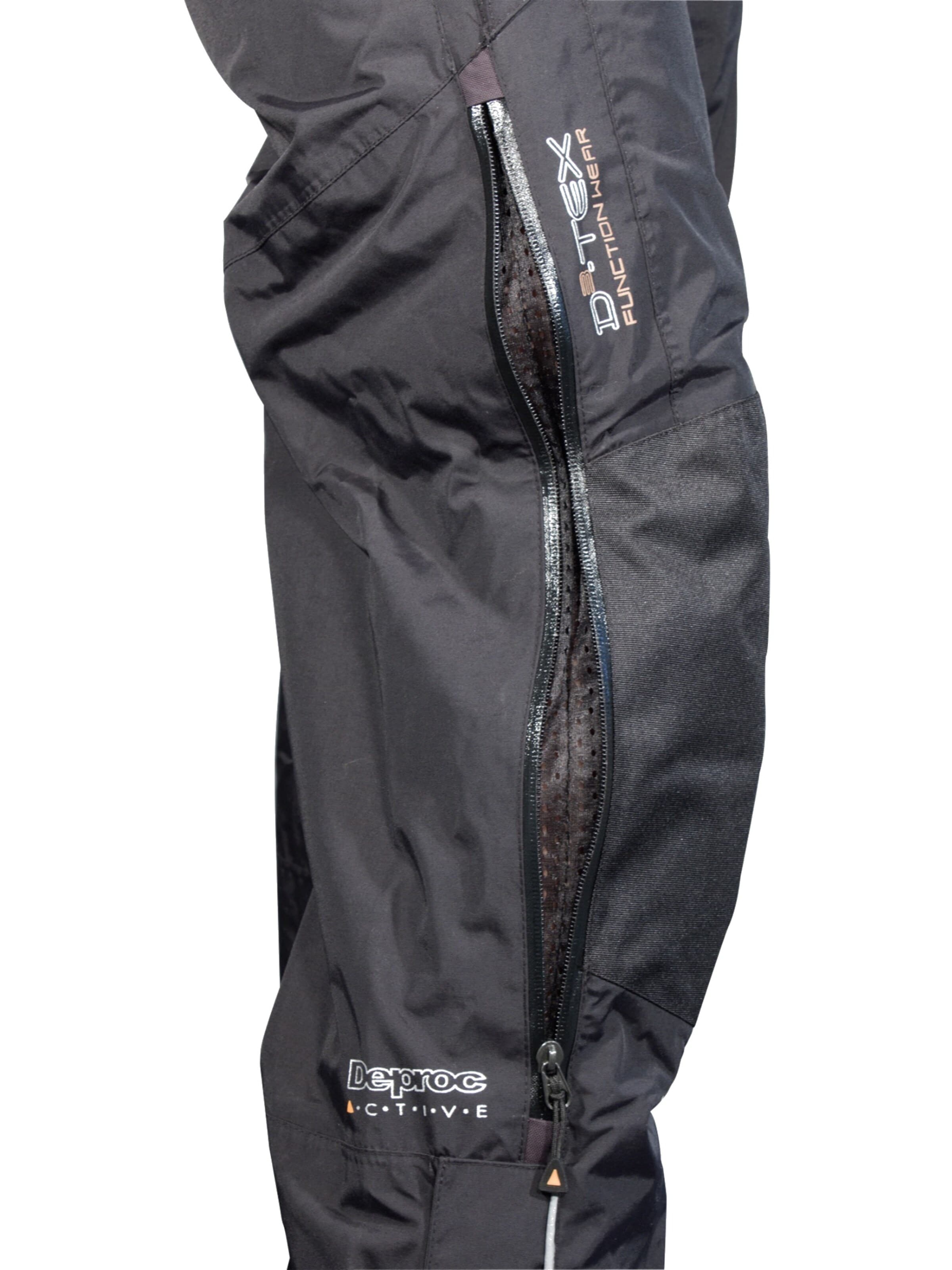 deproc Regular Outdoor trousers 'SPITZBERGEN WMN II' in Black