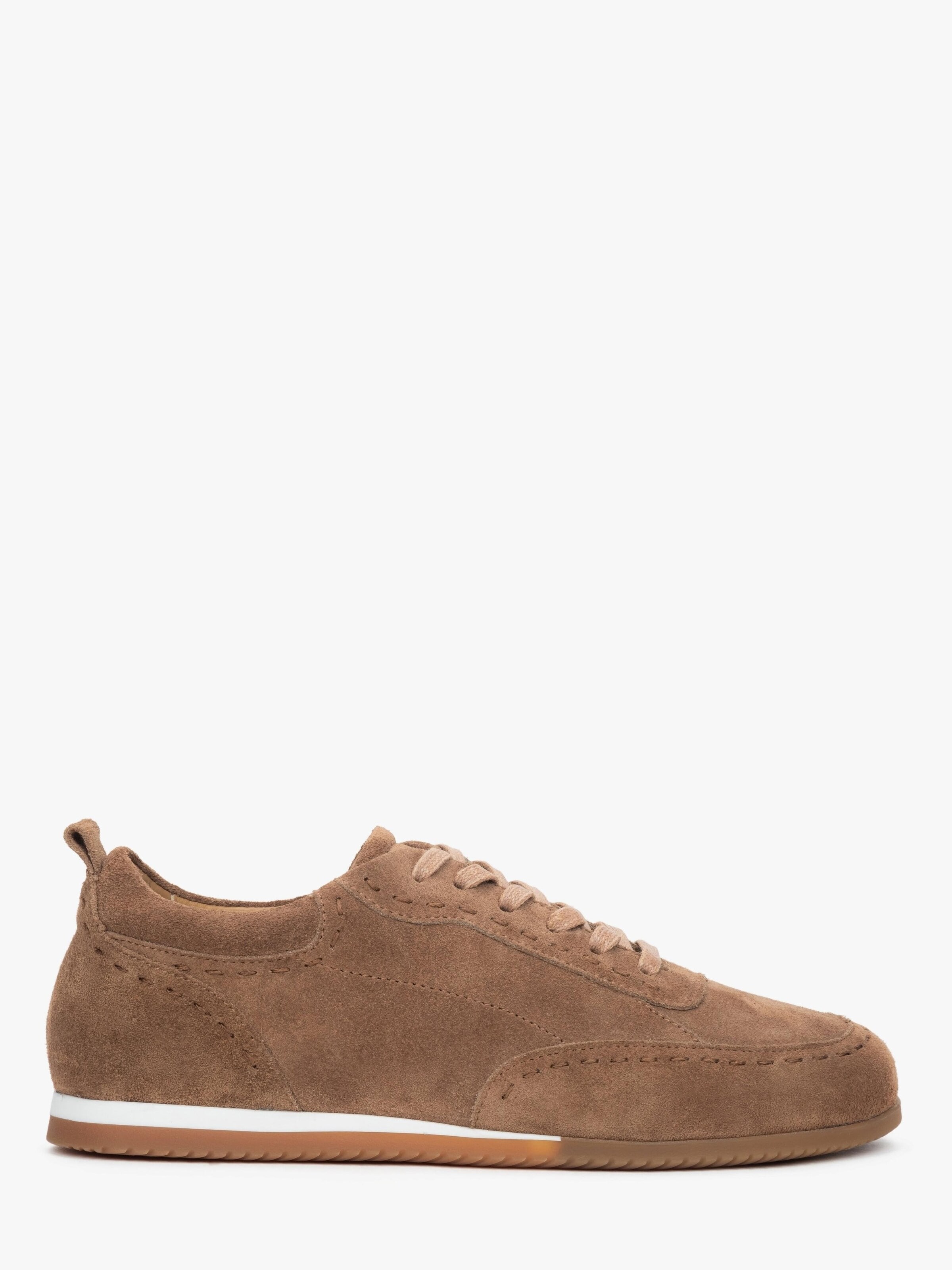 Estro Sneaker low '09-3632' i brun: forside