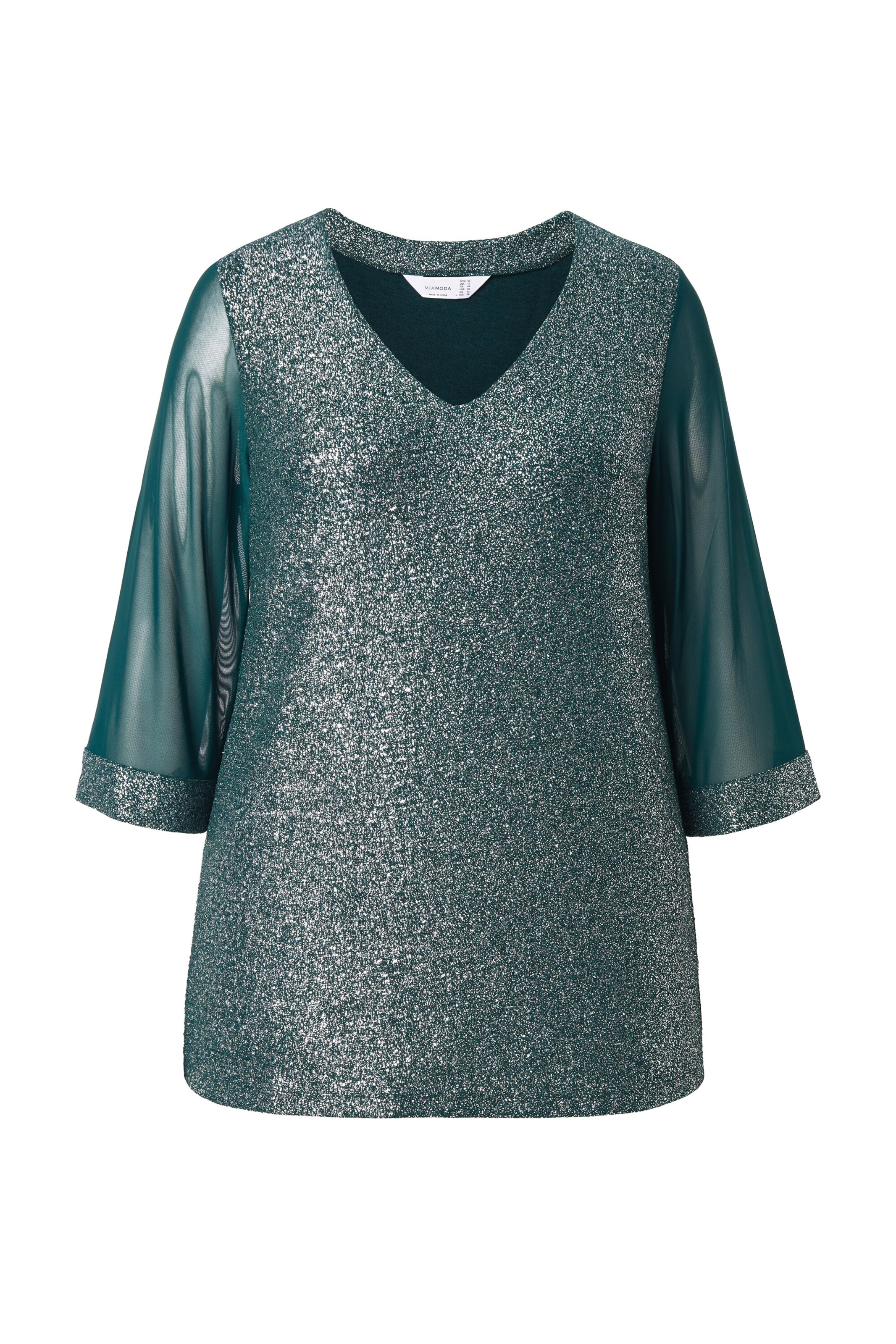 MIAMODA Shirt in Blue: front