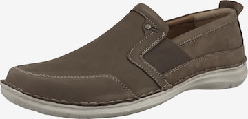 JOSEF SEIBEL Classic Flats 'Anvers' in Brown: front