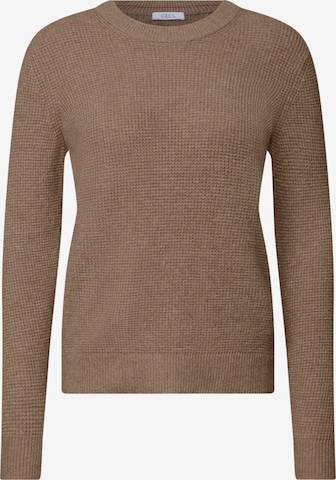 CECIL Sweater in Brown: front