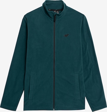 4F Функциональная флисовая куртка 'M120' в Зеленый: спереди