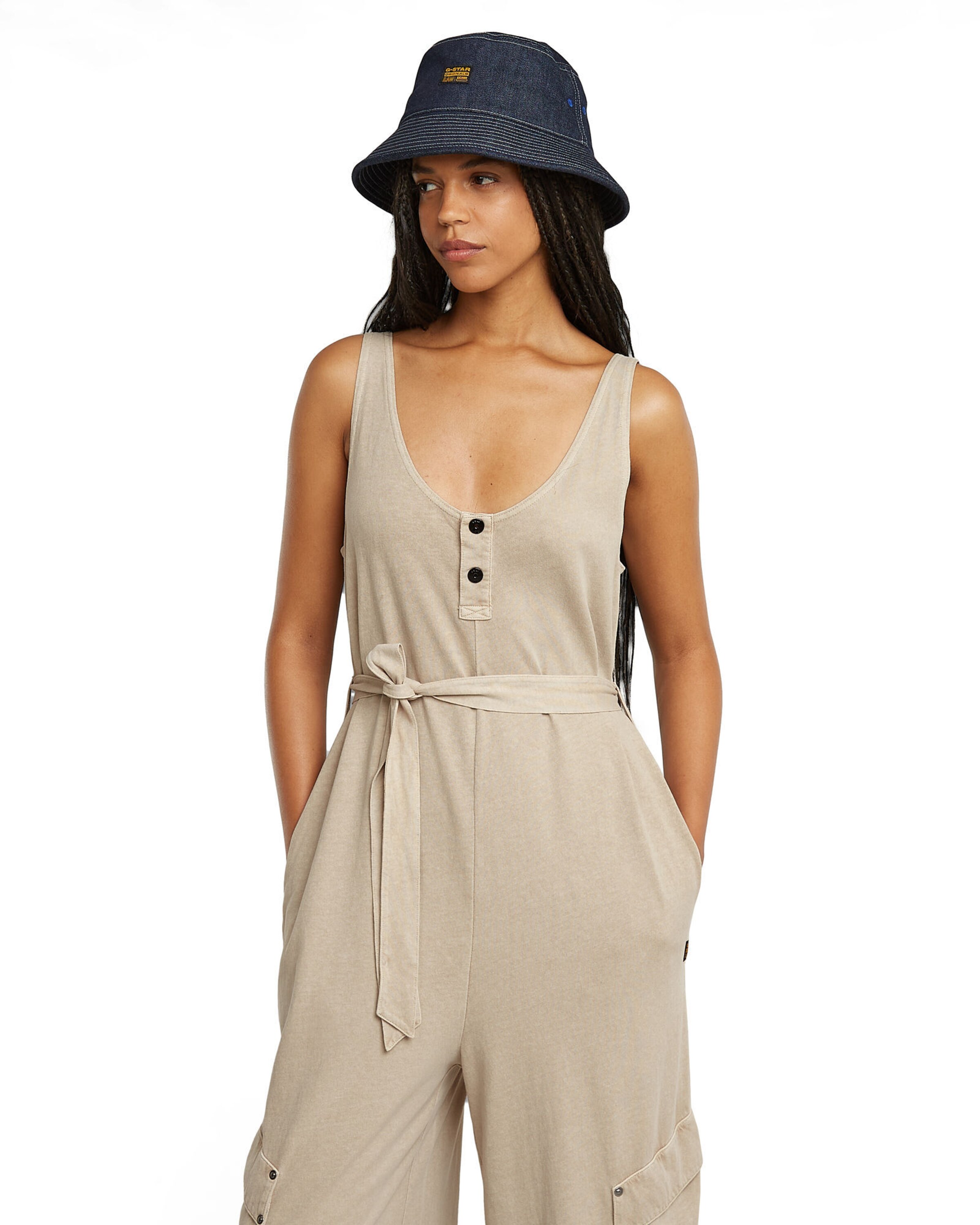 G-STAR Jumpsuit in Beige