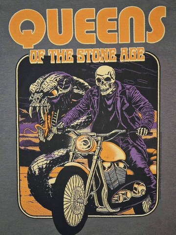 Rockshirts - Camiseta 'Queens of the Stone Age Rider T-Shirt' en gris