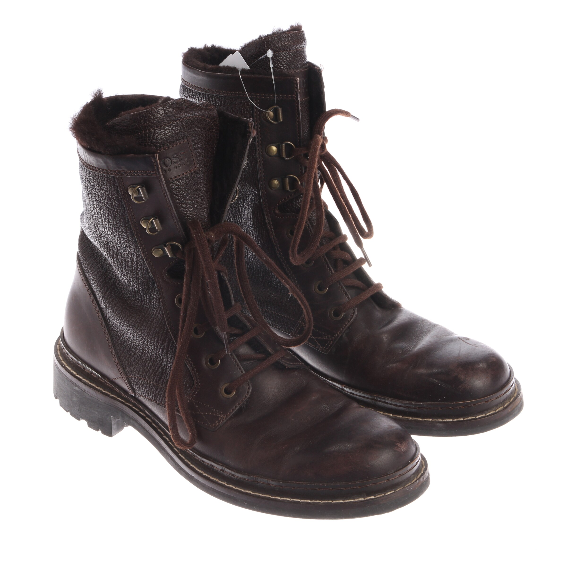BOSS Black Anke & Mid-Calf Boots in 42,5 in Brown, Item view
