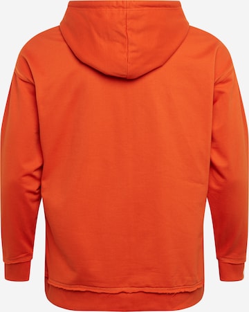 Urban Classics Sweatshirt in Orange