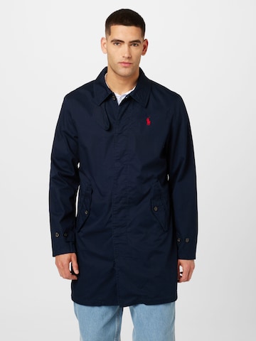 Polo Ralph Lauren Демисезонное пальто в Синий: спереди