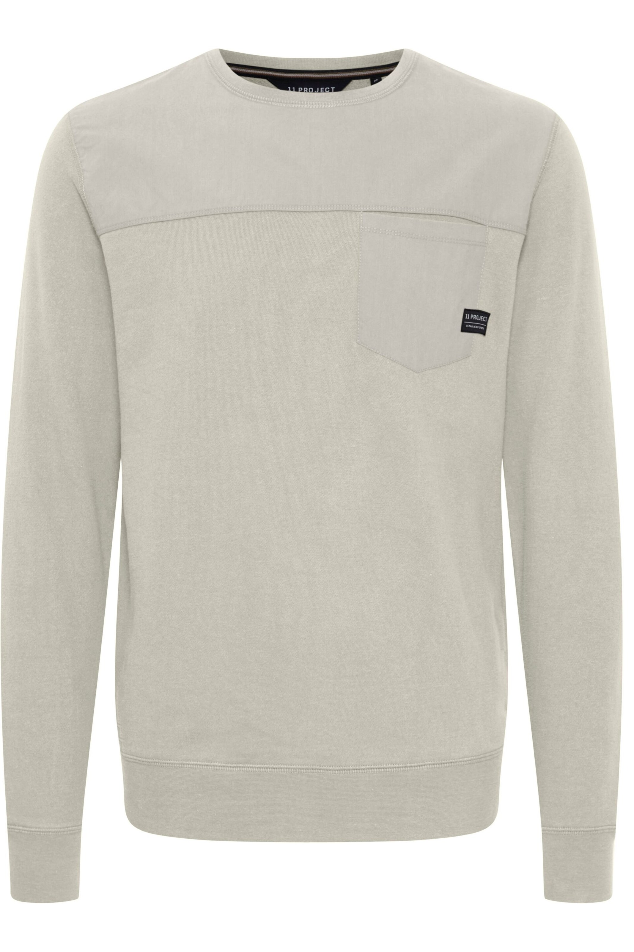 11 Project Sweatshirt 'Viktor' in Beige: Vorderseite
