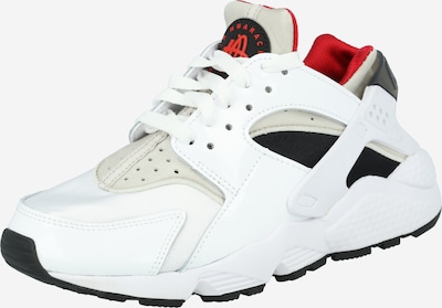 Nike Sportswear Σνίκερ χαμηλό 'Air Huarache' σε μπεζ / κόκκινο / μαύρο / λευκό, Άποψη προϊόντος