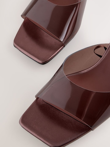 Next Pantolette 'Forever Comfort' i brun