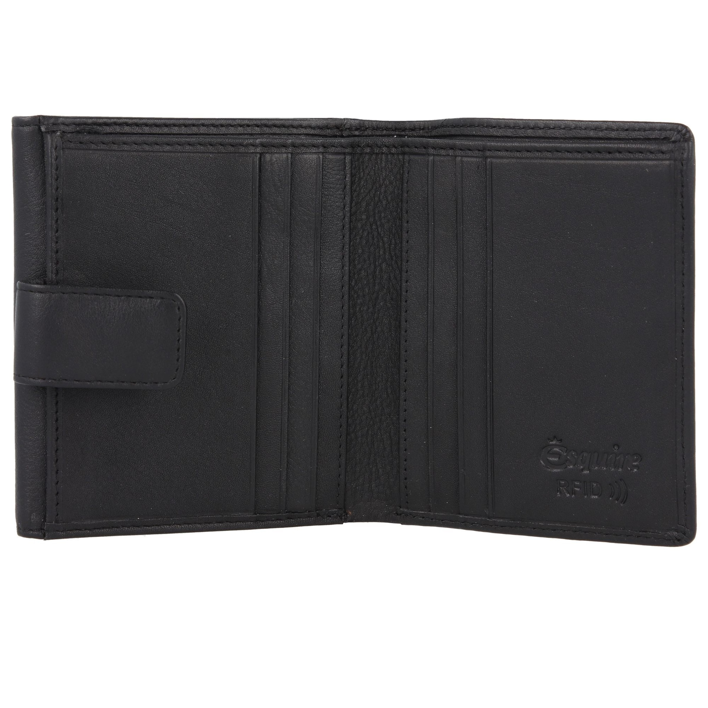 Portamonete di Esquire in nero