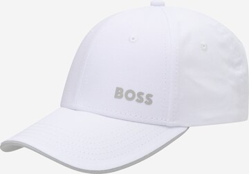 BOSS Cap in Weiß: predná strana