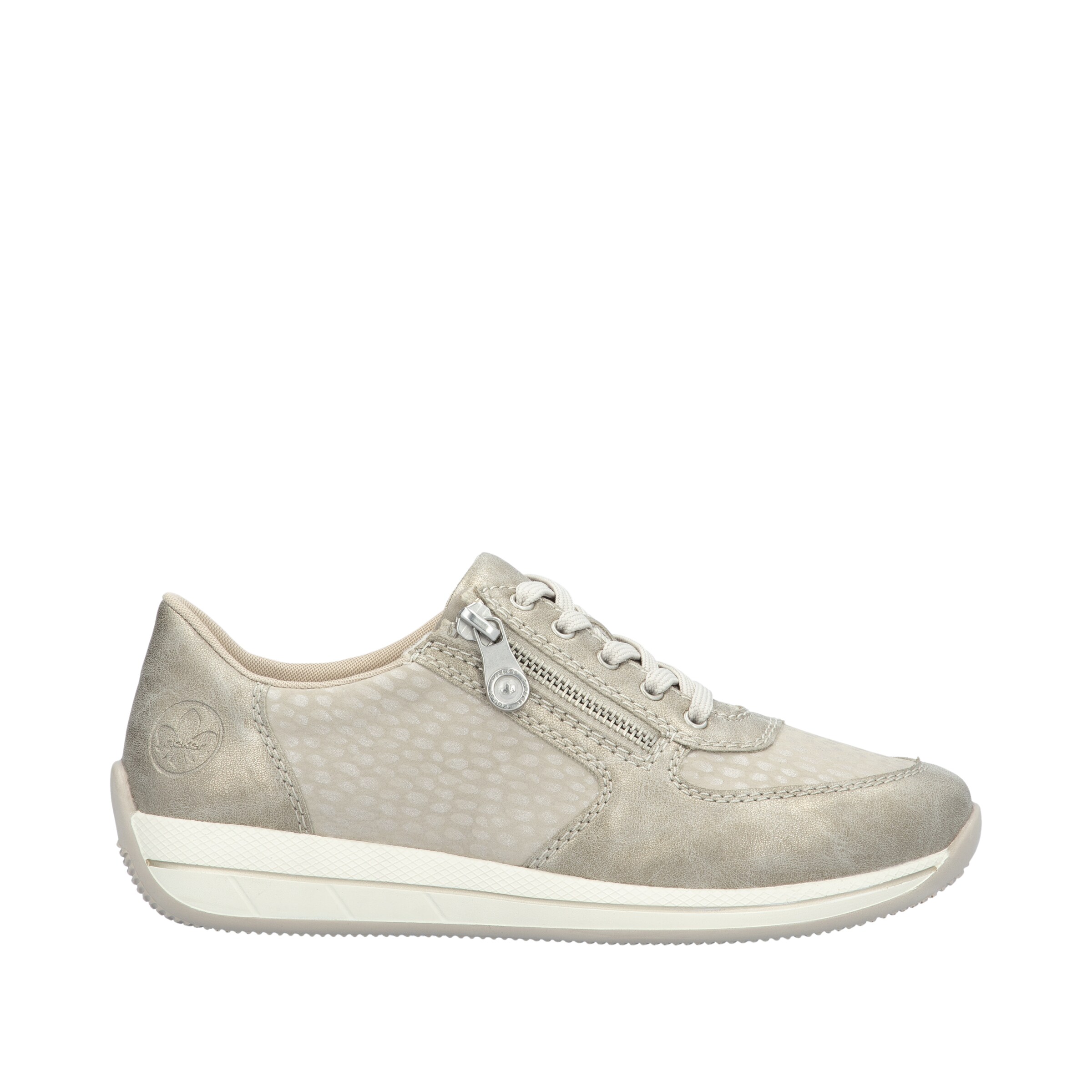 Baskets basses 'N1112' Rieker en beige
