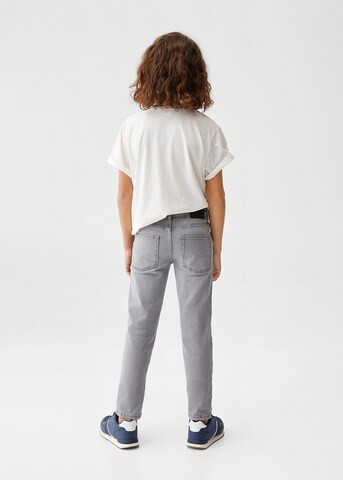 MANGO KIDS Slimfit Jeans in Grijs