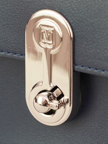 Borsa a spalla 'Borsa a Spalla Carol Miniflap Bruno Magli Eco-Pelle Twist Lock' di Bruno Magli in blu
